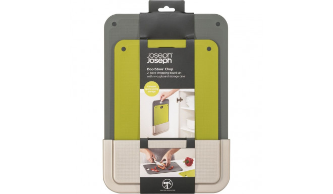 Joseph Joseph Chop 2-piece Grey Chopping Board Set