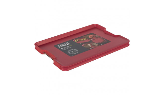 Joseph Joseph Cut&Carve Plus Multi-functio.Red Chopping Board