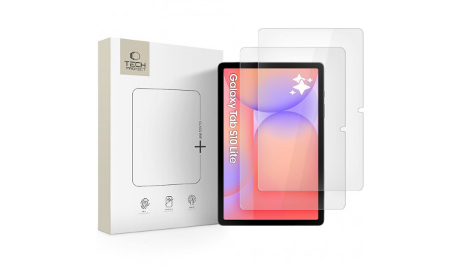 SZKŁO HARTOWANE TECH-PROTECT GLASS FIT+ 2-PACK GALAXY TAB S10 LITE 10.9 X400 / X406B CLEAR