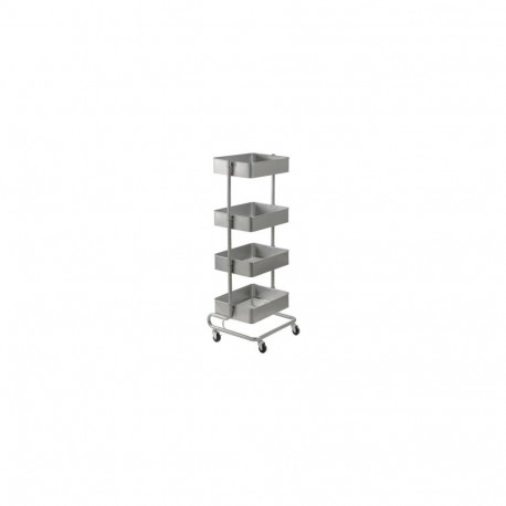 Universaalne käru 4 riiuliga, 110*45cm