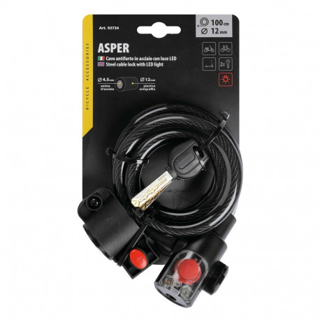 Rattalukk led lambiga 100cm, Ø12mm