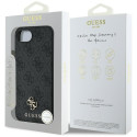 Guess 4G Small 4G and Classic MagSafe case for iPhone 16e - black