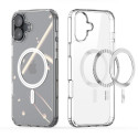 Dux Ducis Clin Mag case with MagSafe for iPhone 16 - transparent