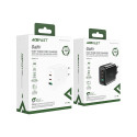 Acefast fast charger GaN (2xUSB-C / USB-A) PPS / PD / QC4+ 65W black (A41)