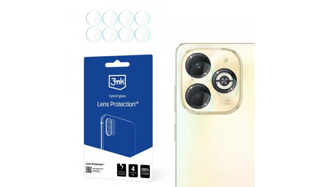 Camera lens glass 3mk Lens Protection for Infinix Smart 8 Plus