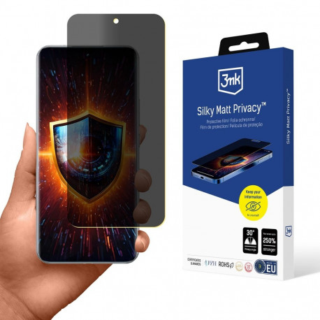 3mk Silky Matt Privacy Privacy Film for Realme 14 Pro+