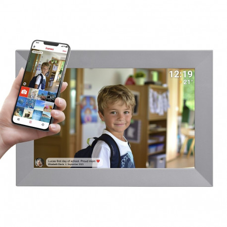 Denver digitaalne pildiraam Frameo PFF-1026GR 10,1", hall