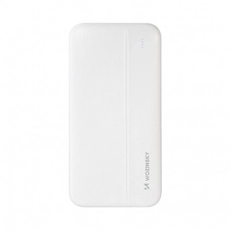 Wozinsky akupank 10000mAh Li-Po 2xUSB, valge (WPBWE1)