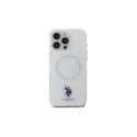 US Polo IML Ring MagSafe iPhone 16 Pro Case - White