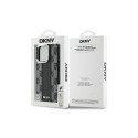 DKNY Checkered Pattern Magsafe iPhone 16 Pro Max Case - Black