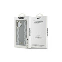 DKNY Checkered Pattern Magsafe iPhone 16 Case - Beige