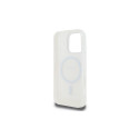 DKNY Repeat Texture Pattern & Stripe MagSafe iPhone 16 Pro Case - Pink