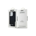 DKNY Plain Logo MagSafe iPhone 14 Pro Case - Black