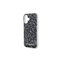 Karl Lagerfeld Zebra With Cord iPhone 16 Plus Case - Purple