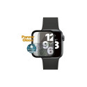 PanzerGlass Curved Antibacterial Tempered Glass for Apple Watch 4/5/6/SE - 40mm - Black