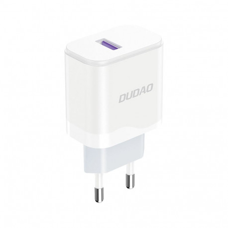 Dudao A20EU USB-A 18W network charger - white