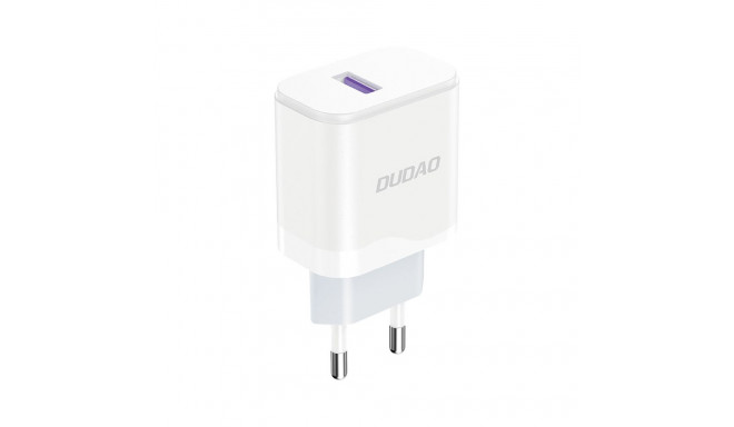 Dudao A20EU USB-A 18W network charger - white