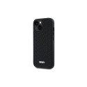 DKNY 3D Rubber Repeat Pattern case for iPhone 15 Plus - black