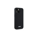 DKNY 3D Rubber Repeat Pattern case for iPhone 15 Plus - black