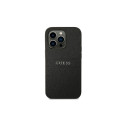 Guess GUHCP14LPSASBBK iPhone 14 Pro 6,1" czarny/black Saffiano Strap