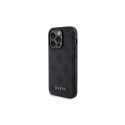 Guess 4G Metal Logo Case Set for iPhone 13 Pro Max + 5000mAh MagSafe Powerbank - Black