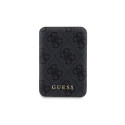 Guess 4G Metal Logo Case Set for iPhone 13 Pro Max + 5000mAh MagSafe Powerbank - Black