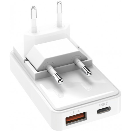 SBS laadija Flexi USB/USB-C 20W