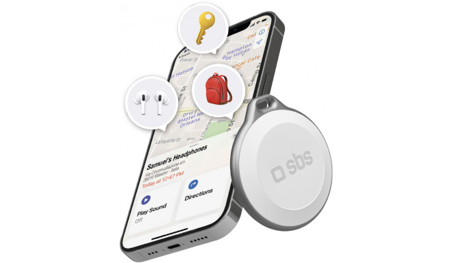 SBS Tracker Apple, white