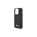 Guess Disco Metal Script case for iPhone 14 Pro - black