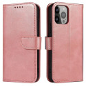 Magnet Case for Samsung A55 with flap and wallet - pink