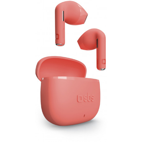 SBS wireless earbuds Go Pods TWS, red