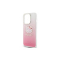 Hello Kitty IML Gradient Electrop Kitty Head case for iPhone 13 Pro Max - pink