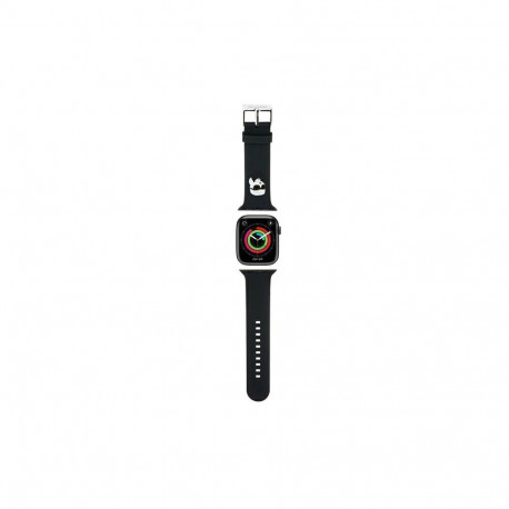 Karl Lagerfeld 3D Rubber Karl Head strap for Apple Watch 38/40/41mm - black