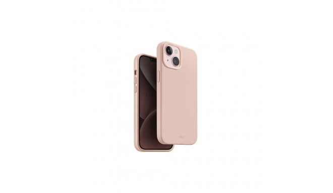 Uniq Lino Hue Magclick Charging case for iPhone 15 - pink