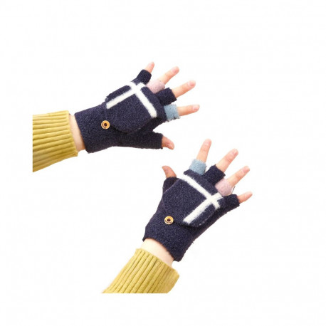Women's/children's winter phone gloves - black