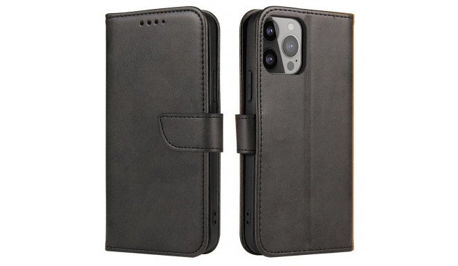 Magnet Case case for Realme C33 flip cover wallet stand black