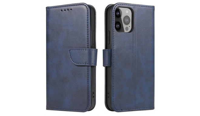 Magnet Case case for Samsung Galaxy S23+ flip cover wallet stand blue