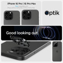 Spigen Optik.tR Camera Protector for iPhone 14 Pro / Pro Max / 15 Pro / Pro Max / 16 Pro / Pro Max -