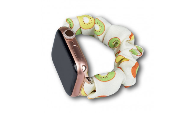 Fabric band for Apple Watch 38 / 40 / 41 mm strap bracelet rubber band - kiwi
