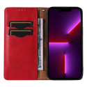 Magnet Strap Case Case for iPhone 12 Pro Max Pouch Wallet + Mini Lanyard Pendant Red