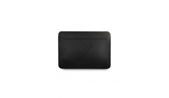 Guess Saffiano Script cover for a 13" laptop - black