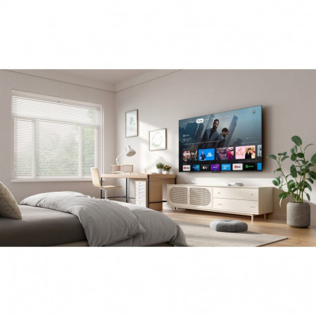 TCL 65P69K teler 165,1 cm (65") 4K Ultra HD nutiteler Wi-Fi must