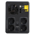 APC Back-UPS, 1600VA, Tower, 230V, 4x CEE 7/7 Schuko outlets, AVR