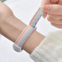 Tech-Protect kellarihm Nylon Xiaomi Smart Band 8/9/10, must