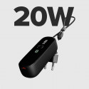 SBS power bank PD20 5000mAh, black