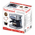 Espresso coffee maker Inox Silver, silver
