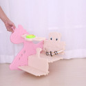 Rocking horse Pony 2 in 1, roosa