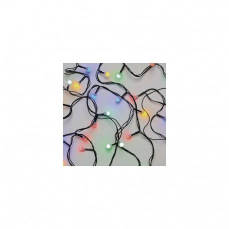 LED vanik VÄIKESED PALLID, 230Vac, 20m, 200x LED, mitmevärviline, taimer, EMOS
