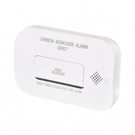 Carbon monoxide CO detector with optical-acoustic alarm