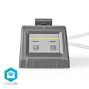 Smart water pump 5V DC micro-USB or 4xAA batteries, 0.3bar., tubes Ø1/4", IPX3, Wi-Fi controllable, 